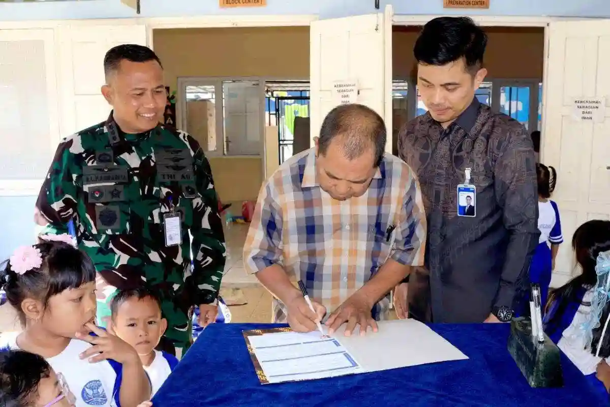 Kolaborasi Lanud Sjamsudin Noor dan BRI Wujudkan Generasi Hebat, Renovasi TK Angkasa 2 Hadirkan Harapan bagi Masa Depan Anak