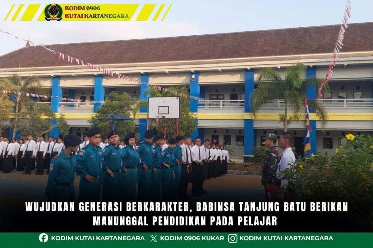 Wujudkan Generasi Berkarakter, Babinsa Tanjung Batu Berikan Manunggal Pendidikan Pada Pelajar Wujudkan Generasi Berkarakter, Babinsa Tanjung Batu Berikan Manunggal Pendidikan Pada Pelajar