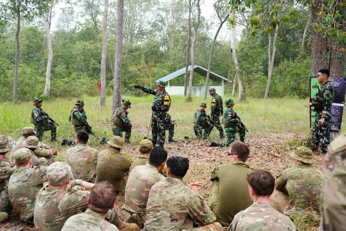 Super Garuda Shiled 2026 Asah Kemampuan Survival Dan Patroli Di Daerah Latihan