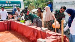 Tanggap Darurat, Kodim Bojonegoro Salurkan 77.000 Liter Air Bersih ke Wilayah Kekeringan