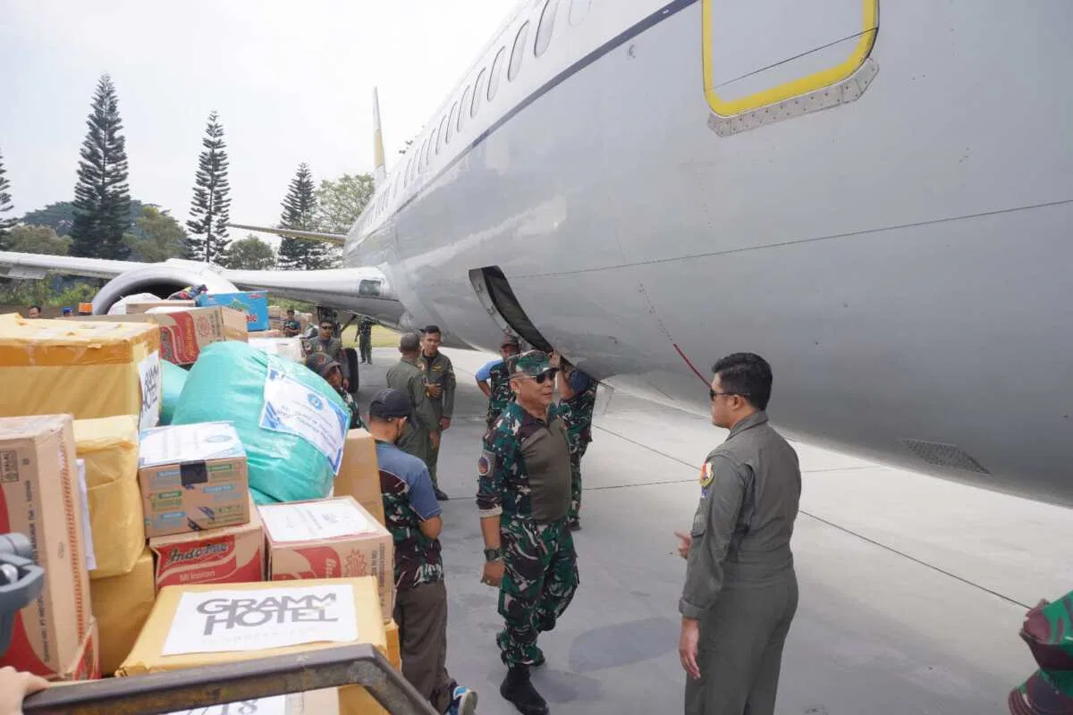 Hari Kesembilan Belas, Bantuan TNI untuk Korban Gempa NTT Tembus 1.061,822 Ton