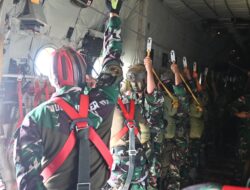 Aksi Airborne Lima Negara Warnai Latgabma SGS 2026