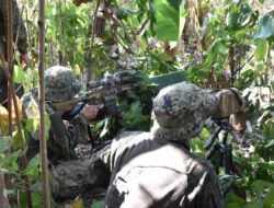 Pertajam Profesionalisme, Latgabma SGS 2026 Marfor-Lampung Gelar Latihan Menembak Malam Dan Scout Live Fire