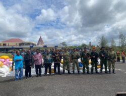 Pasokan Beras ASN Tiba di Yahukimo, Diangkut Hercules C-130 TNI AU