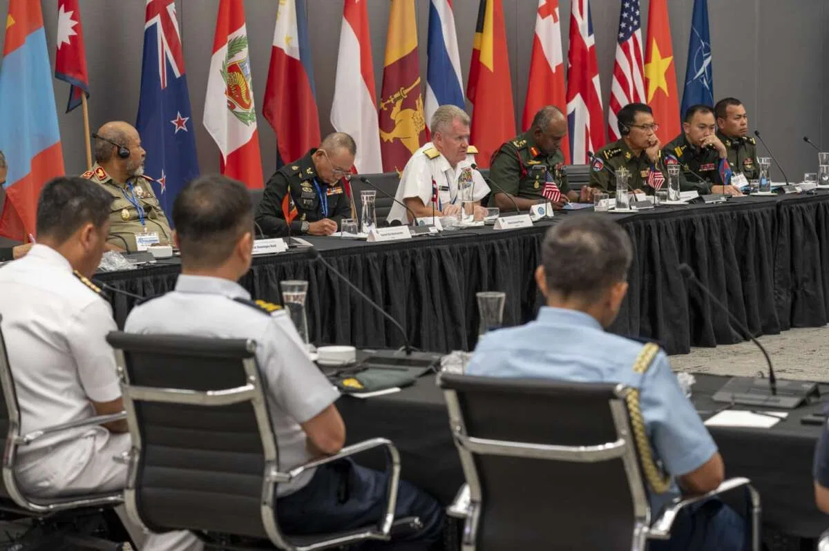 Wakili Panglima TNI, Kaster TNI Tegaskan Komitmen Indonesia Bagi Perdamaian Indo-Pasifik