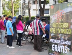 Sambut HUT ke-81 TNI, Bhakti Kesehatan TNI Layani Masyarakat di Jakarta
