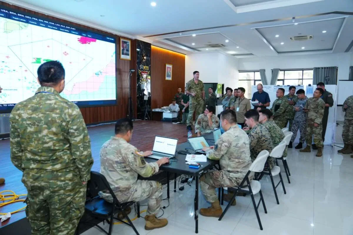 TNI Dan Militer Negara Sahabat Bangun Sinergi Operasi Gabungan Melalui STAFFEX SGS 2026