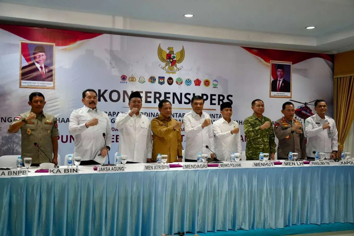 TNI Bersama Pemerintah Perkuat Penanggulangan Karhutla