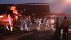 Tujuh Jenazah Tiba Melalui Jalur Udara, Lanud Sjamsudin Noor Teguhkan Dukungan SAR KM Virgo Tujuh Jenazah Tiba Melalui Jalur Udara, Lanud Sjamsudin Noor Teguhkan Dukungan SAR KM Virgo