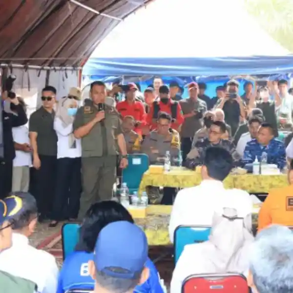 Komandan Lanud Sjamsudin Noor Perkuat Sinergi Penanganan Karhutla Kalsel dalam Rapat Evaluasi