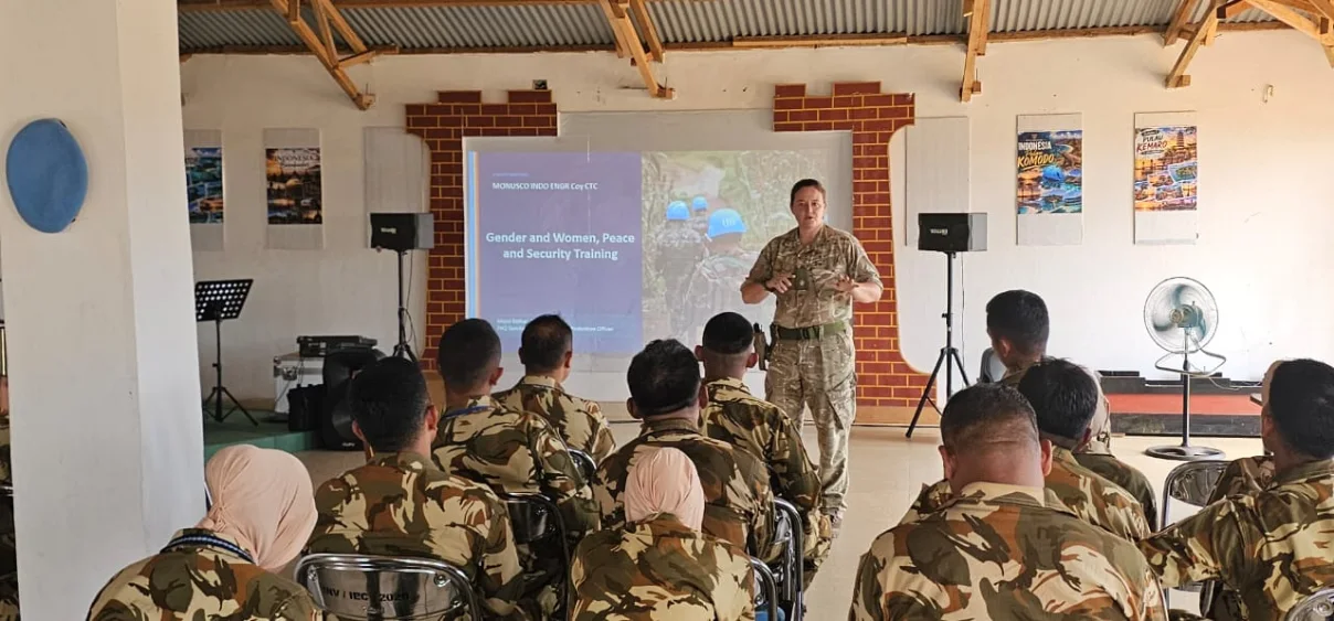 Tingkatkan Kesiapsiagaan Operasional, FIB Gelar Contingent Training Capsule Satgas Kizi TNI Konga Monusco XX-W Tingkatkan Kesiapsiagaan Operasional, FIB Gelar Contingent Training Capsule Satgas Kizi TNI Konga Monusco XX-W