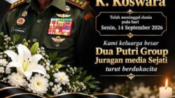 Dua Putri Group Juragan Media Sejati Kenang Letjen TNI Purn. K. Koswara dengan Doa dan Belasungkawa