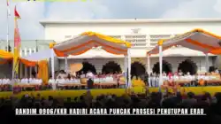 Dandim 0906/Kkr Hadiri Acara Puncak Prosesi Penutupan Erau Dandim 0906/Kkr Hadiri Acara Puncak Prosesi Penutupan Erau