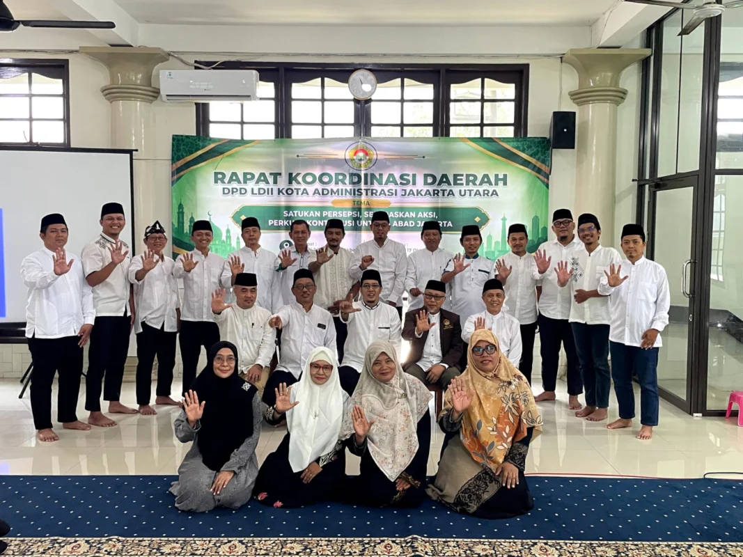 Rakorda LDII Jakarta Utara: Satukan Persepsi, Selaraskan Aksi, Perkuat Kontribusi Menuju 5 Abad Jakarta
