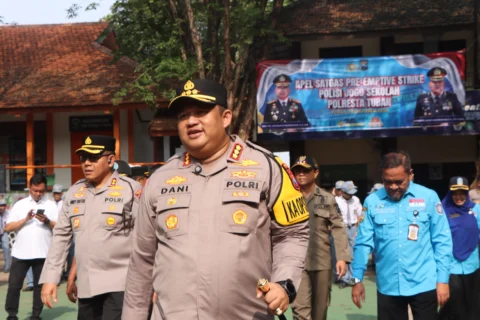 Satgas Polisi Jogo Sekolah Diperkuat, Polresta Tuban Kedepankan Pencegahan dan Edukasi