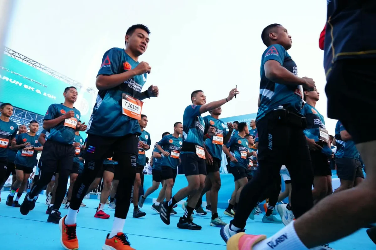 Pangandaran Run 2026, Ribuan Langkah untuk Kebersamaan TNI dan Rakyat