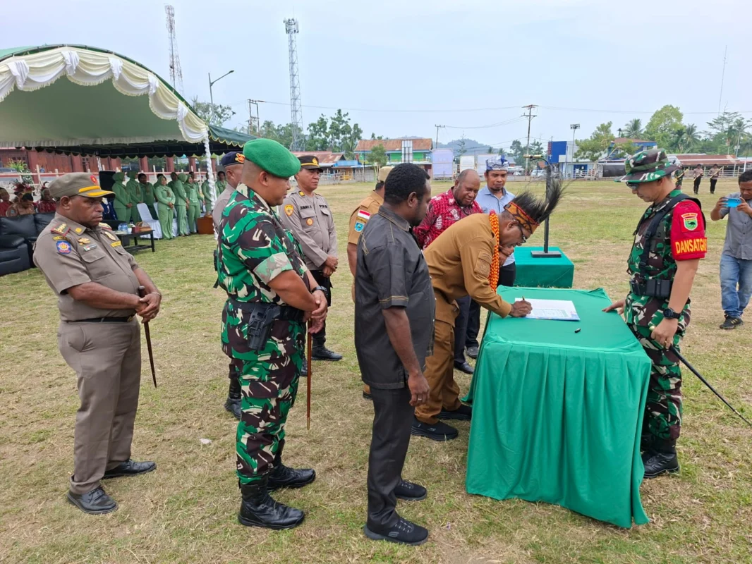 TMMD ke-130 Tahun 2026 di wilayah Kab. Manokwari Selatan Resmi Dibuka