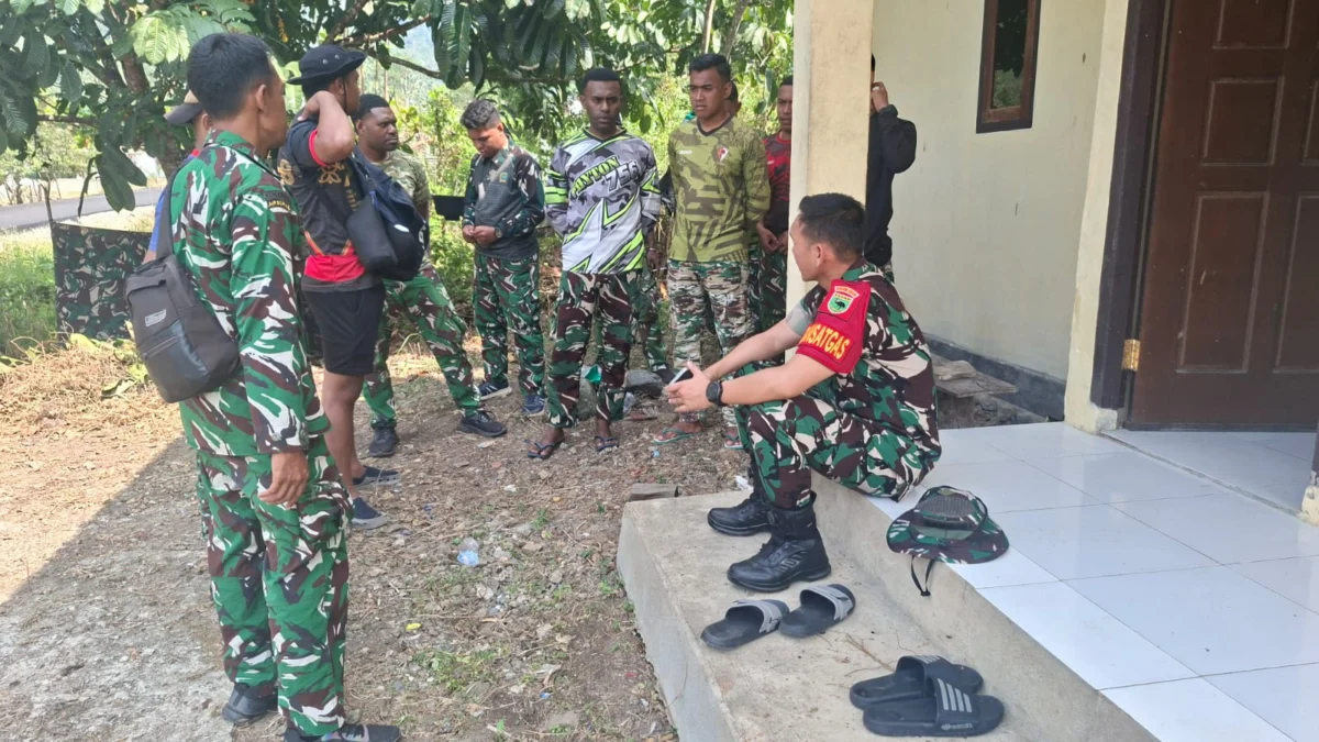 Dandim 1808/Mansel Selaku Dansatgas TMMD Ke-130 Cek Kesiapan Personel