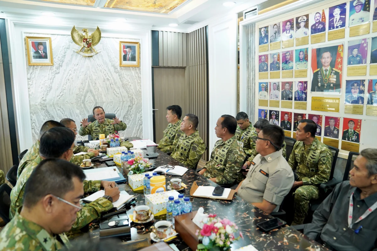Kasum TNI Pimpin Rakor Penanganan Karhutla dan Teknologi Modifikasi Cuaca