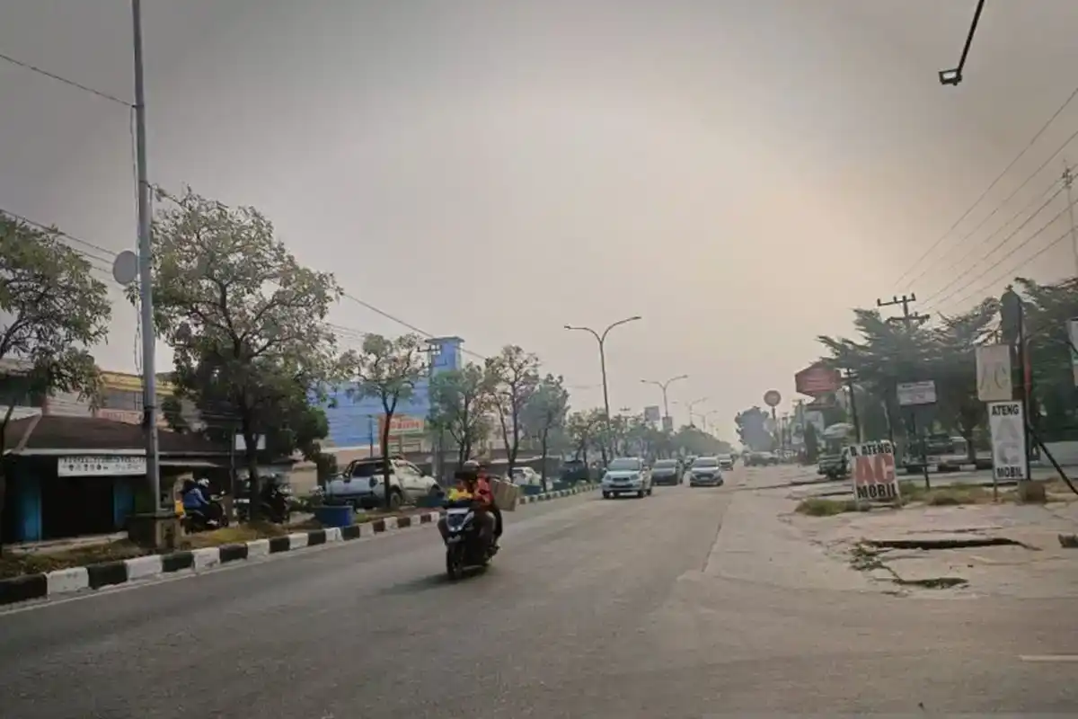 Namun, kondisi jarak pandang kemudian mengalami perubahan