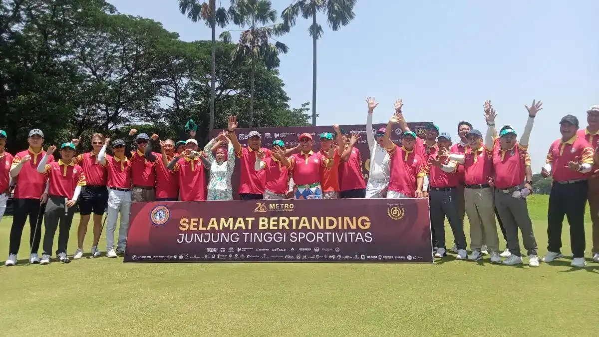 Metro Golf Club Surabaya Rayakan Usia 26 Tahun dengan Turnamen Berbasis Aturan PGA