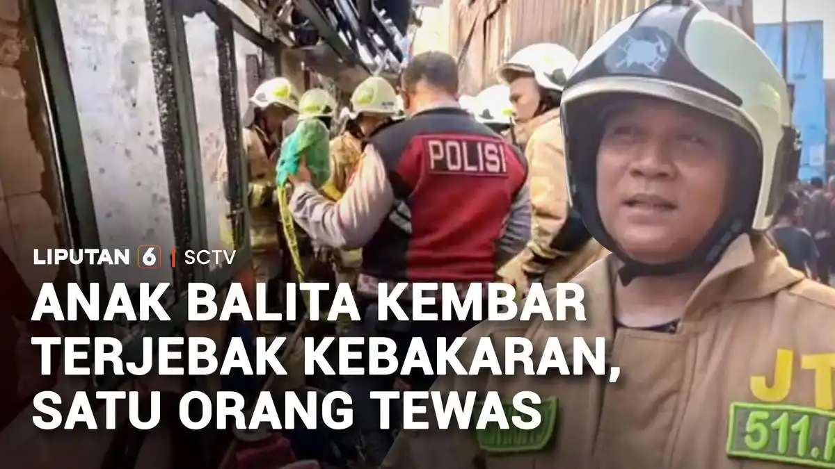 Kebakaran Sejumlah Rumah di Cakung Menewaskan Seorang Balita