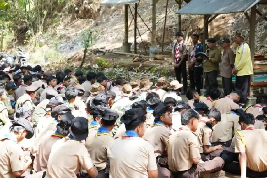 Santri Peserta PPSN VI 2026 Mendalami Ekoteologi di Boon Pring Malang