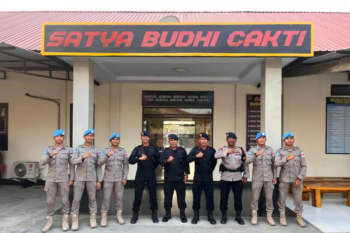 Lima Anggota Gegana Sulawesi Tenggara Lolos Seleksi Misi PBB