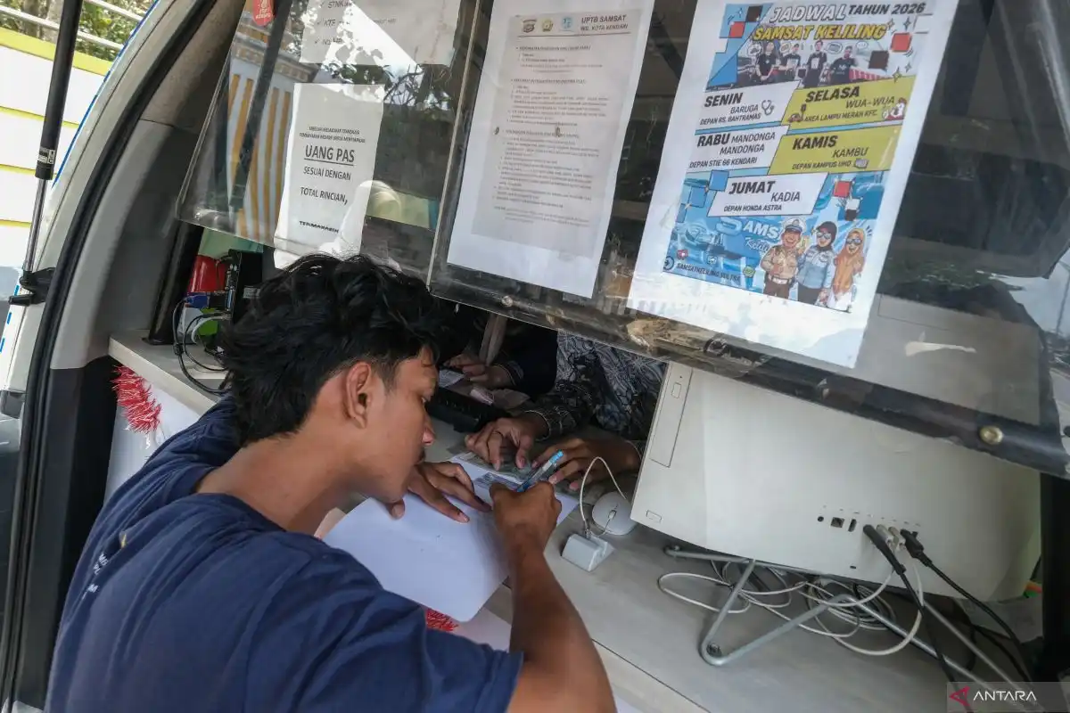 Layanan Samsat Keliling Hadir di 14 Titik Jadetabek pada Senin