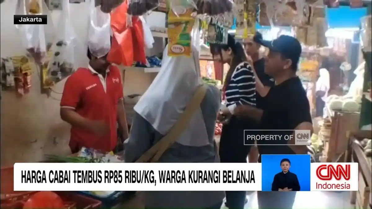 Harga Pangan di Jakarta Meningkat, Cabai Rawit Tembus Rp85 Ribu per Kilogram
