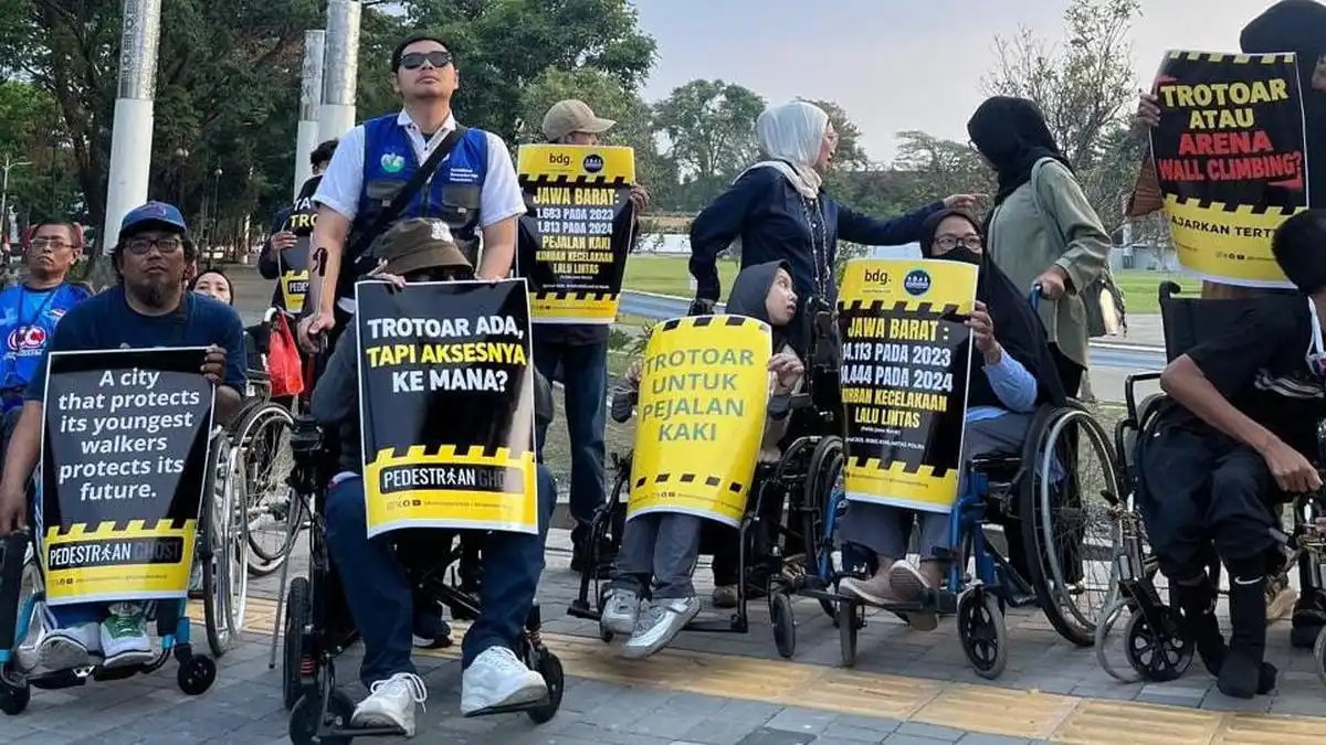 Audit Trotoar Gasibu Ungkap Hambatan Akses bagi Penyandang Disabilitas