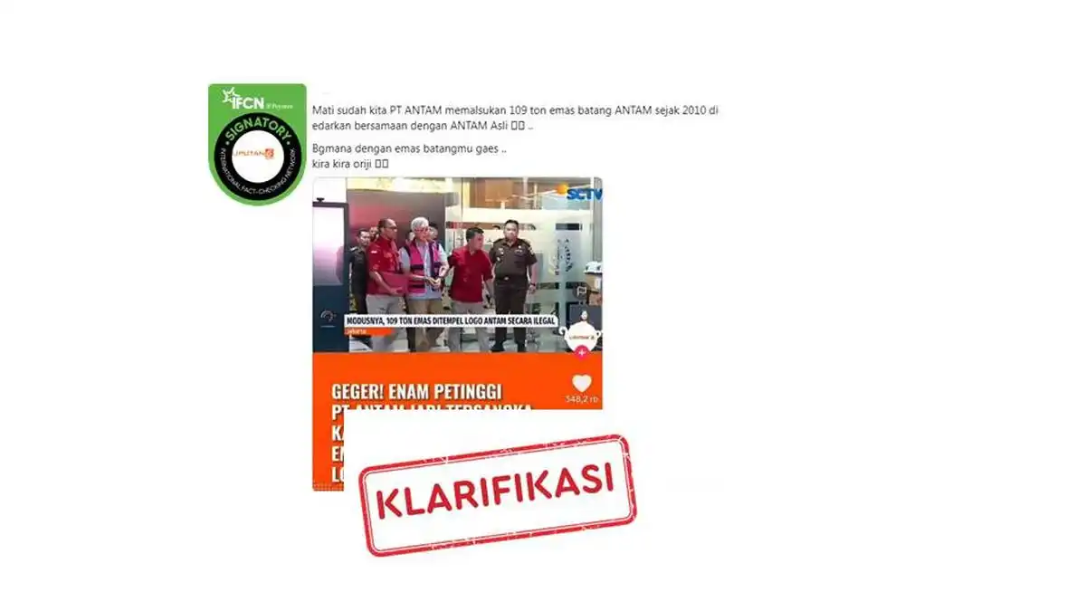 Jejak Hoaks yang Mengatasnamakan Antam: Klaim Covid-19 dan Emas Palsu