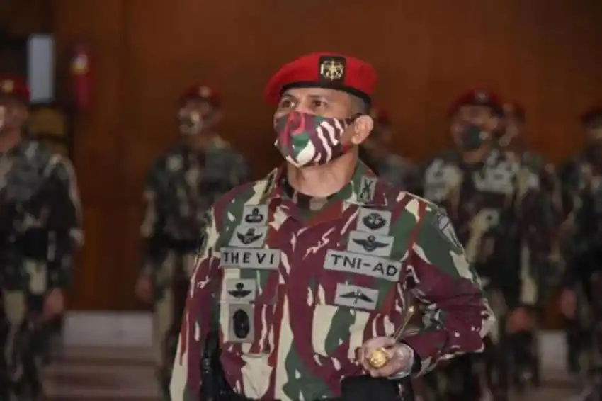 Jejak Karier Mayjen TNI Thevi Angandowa Zebua, Pangdam XXVII/Sobe Sonbai
