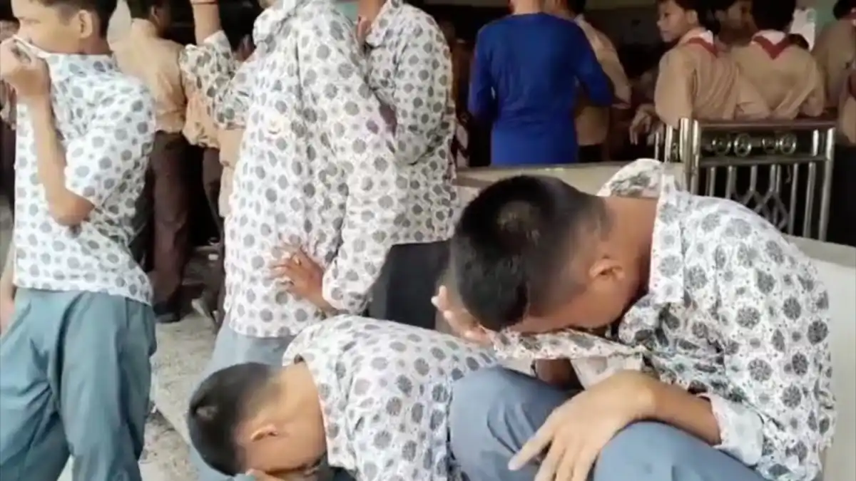 Belasan Siswa di Cilegon Sesak Napas Usai Terpapar Gas Air Mata Latihan Dalmas