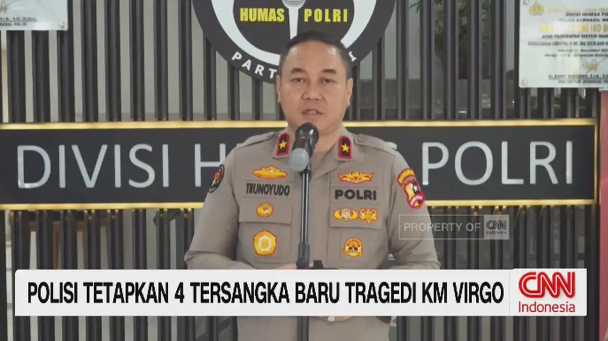 Polisi Tahan Empat Tersangka dalam Kecelakaan KM Virgo Transport 8