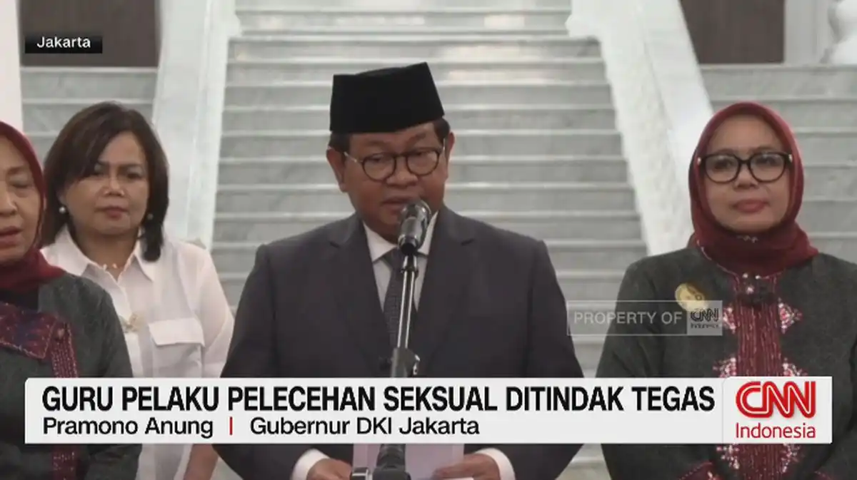 Pramono Anung Minta Guru SMKN 27 Jakarta Terduga Pelecehan Dikenai Sanksi Tegas
