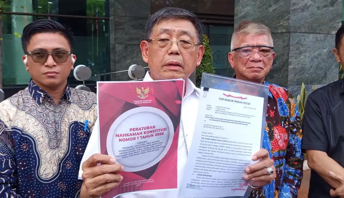 THMP Adukan Sembilan Hakim Konstitusi ke MKMK Terkait Sidang PHPU Ijazah Gibran