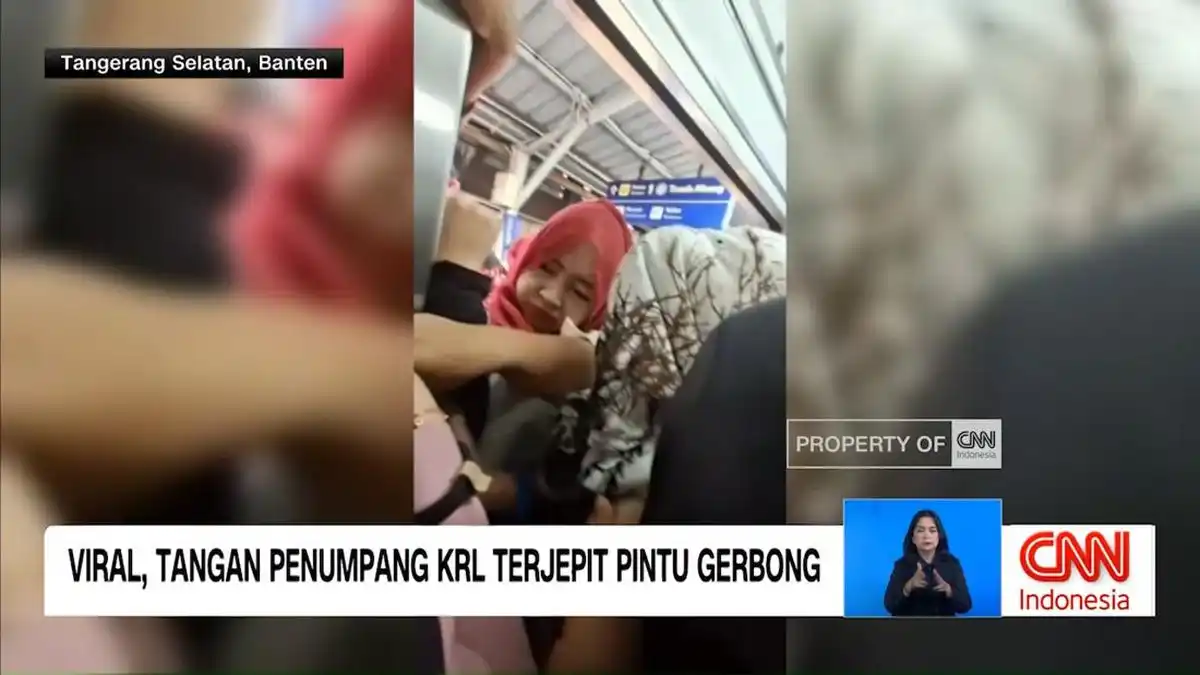 Penumpang Berdesakan di Stasiun Duri, Video Tangan Terjepit di Jurang Mangu Viral