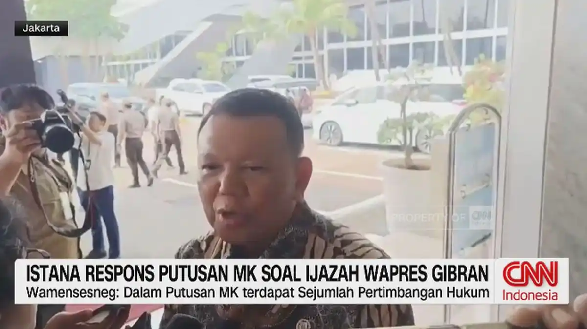 Sikap Istana Setelah Putusan MK tentang Ijazah Gibran