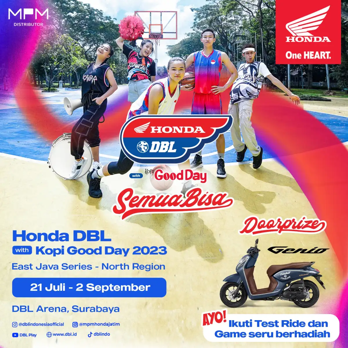 115 Tim Bersiap di Honda DBL 2023 East Java Series