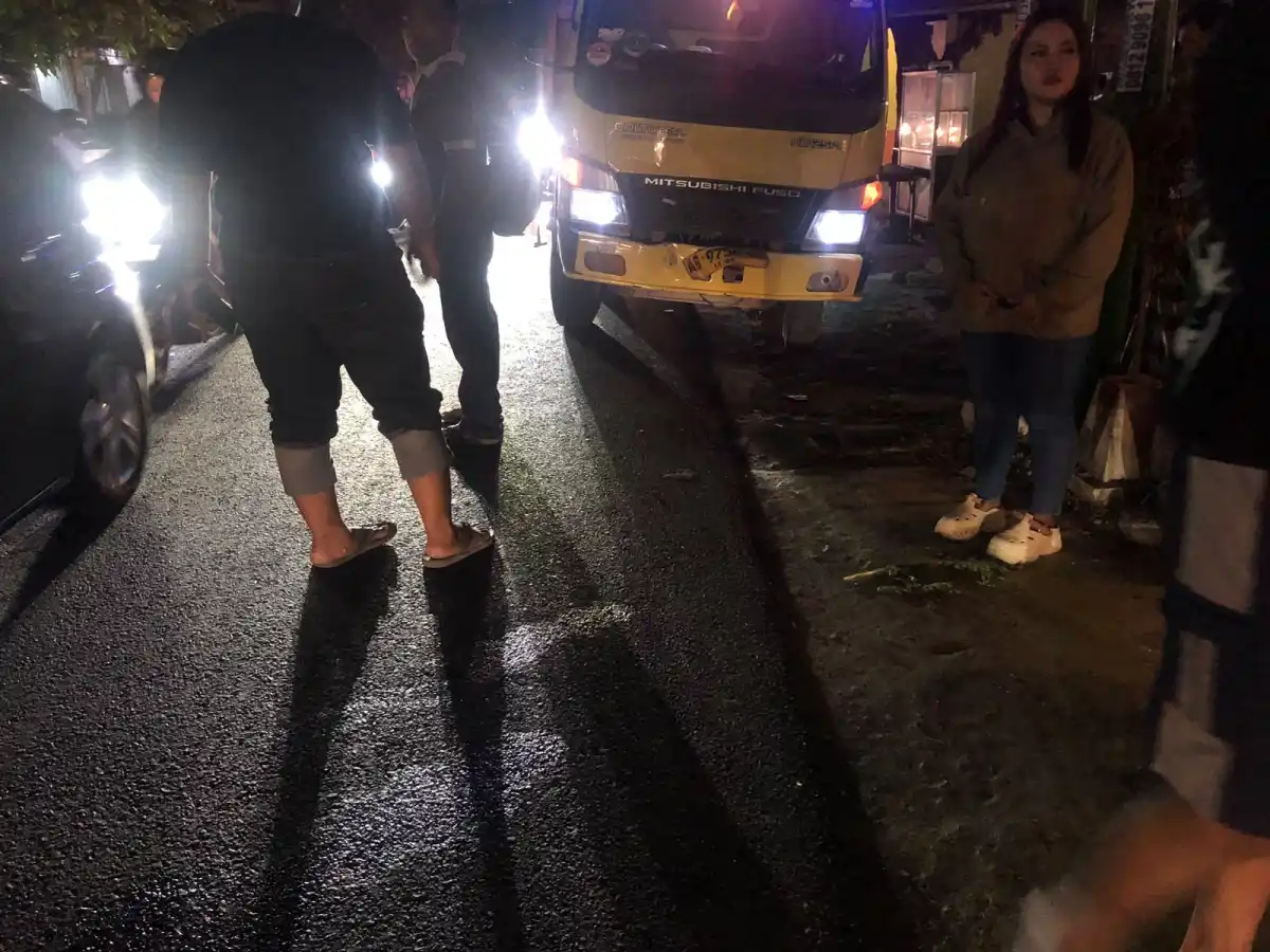 Kecelakaan Motor dan Truk di Gaprang Blitar Menewaskan Satu Orang