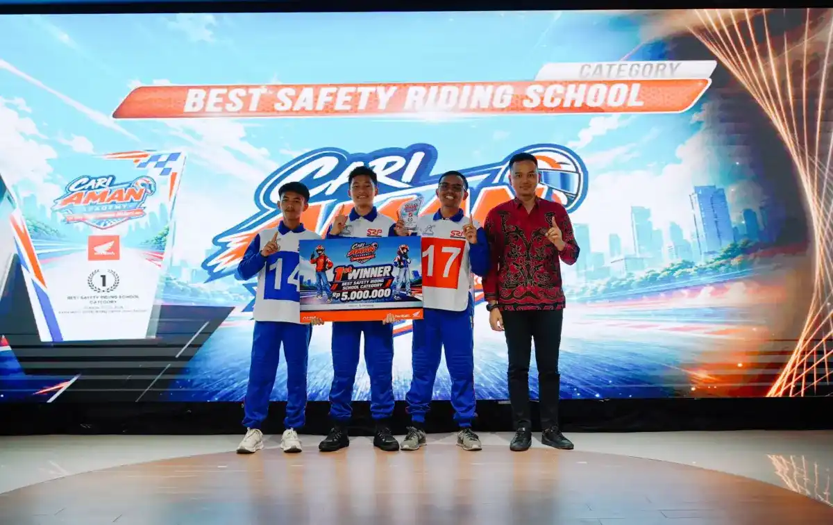 Siswa dan Guru Binaan Honda Asal Cimahi Berlaga di Cari Aman Academy 2026