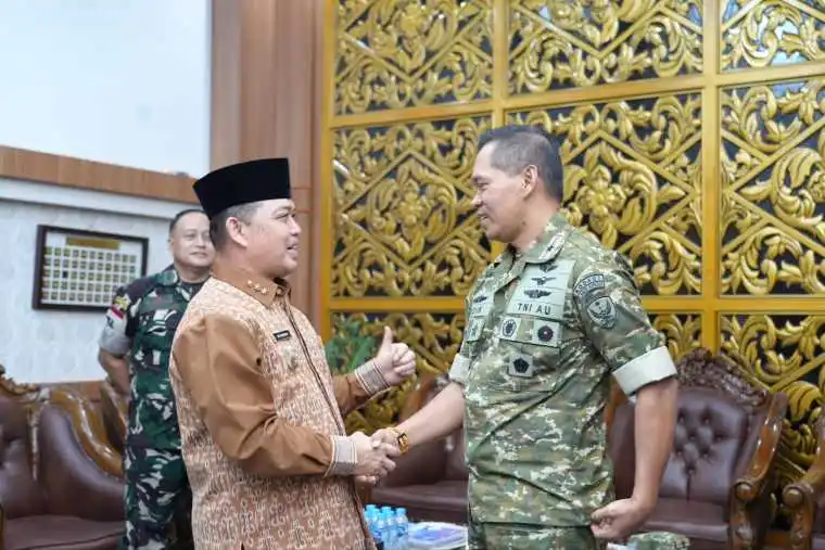 Gubernur Kalbar Apresiasi Kerja Sama Danlanud Supadio Sebelum Mutasi Tugas