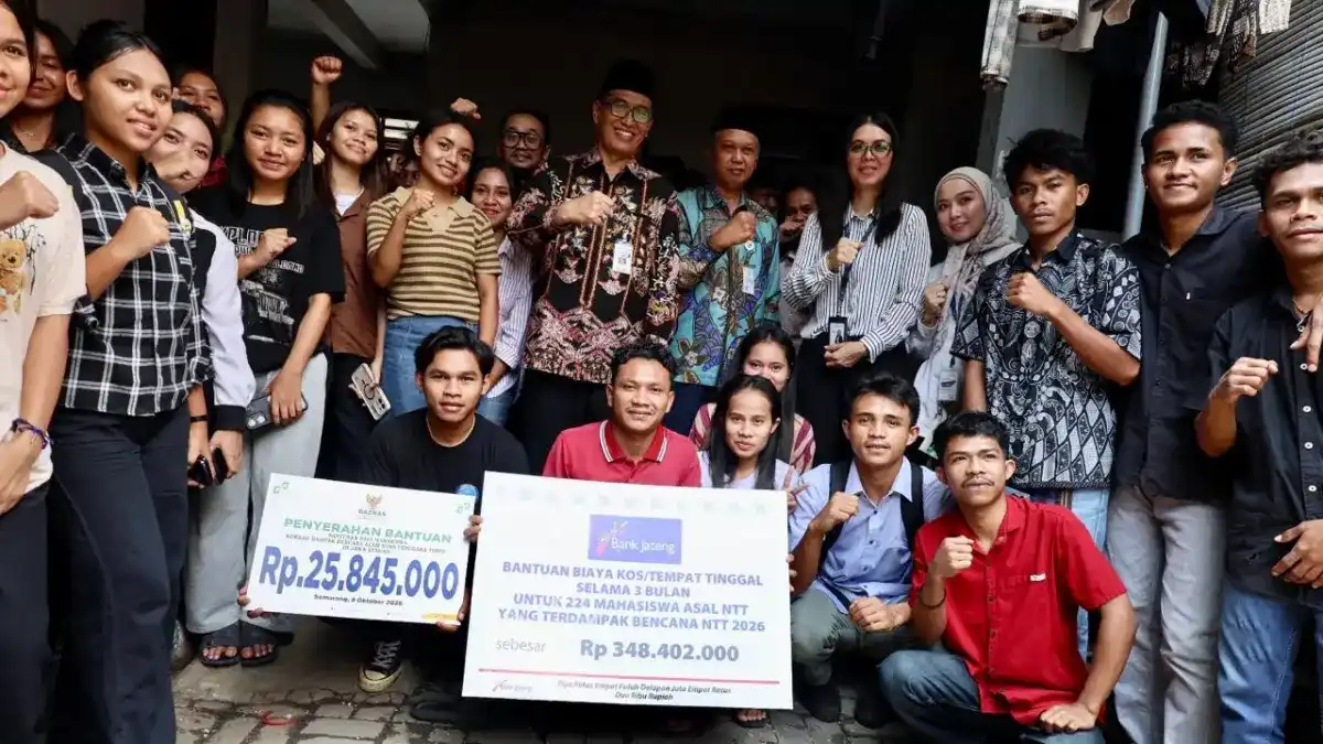 Bantuan Biaya Kos untuk 224 Mahasiswa NTT Terdampak Gempa Capai Rp374,2 Juta