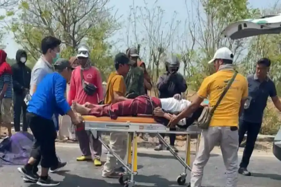 Tabrakan di JLS Makboel Sampang, Penumpang Scoopy Meninggal Dunia