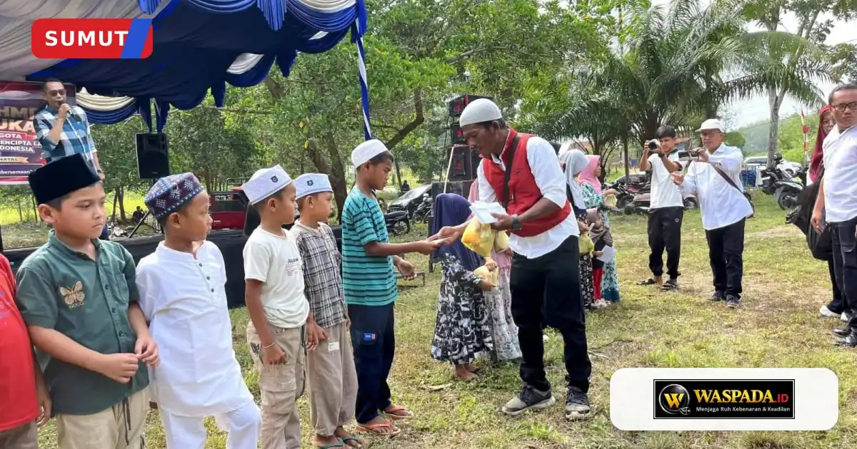 Pappri Madina Santuni 34 Anak Yatim dalam Kegiatan Silaturahmi dan Kepedulian Sosial
