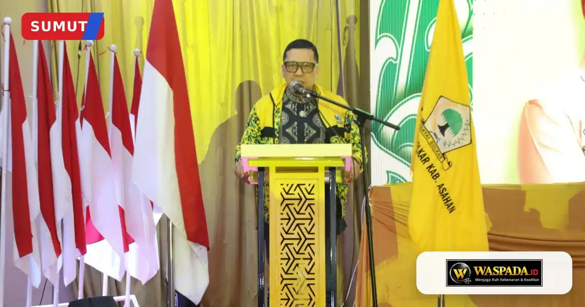Musda XI Golkar Asahan Dibuka, Kader Diminta Menjaga Kemenangan dan Memperkuat Sinergi Pembangunan