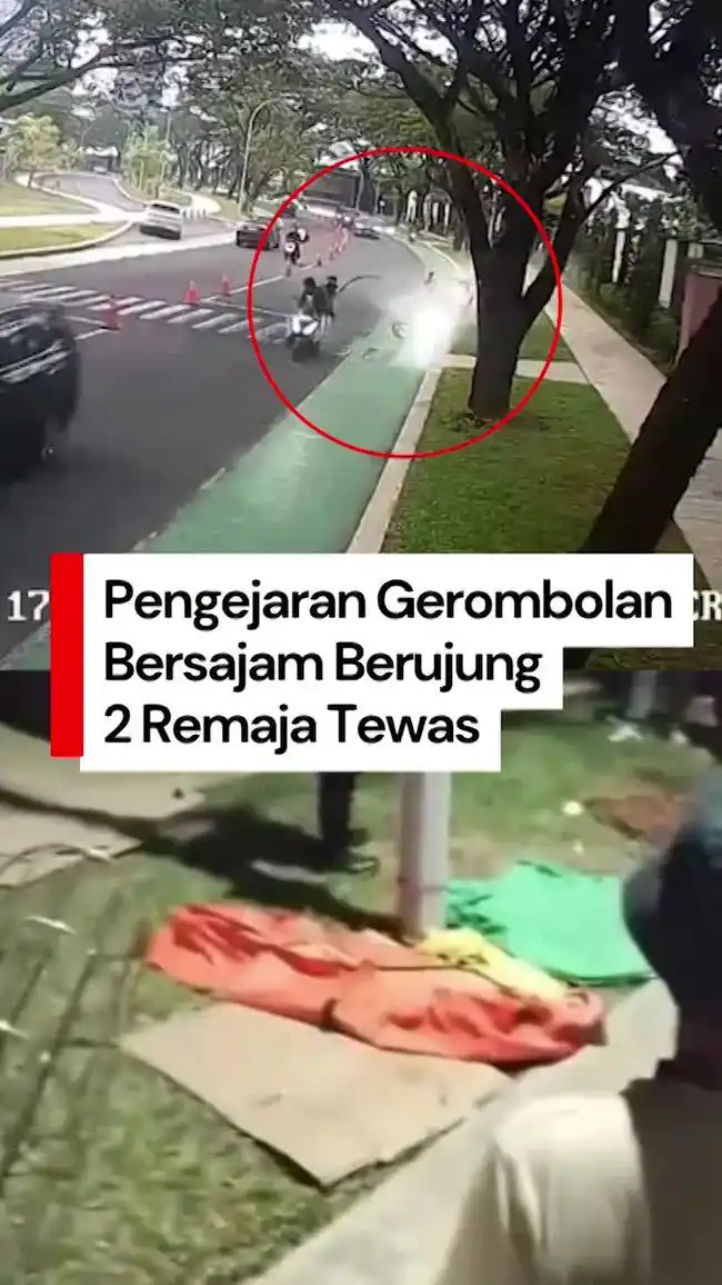 Kronologi Kecelakaan Maut Dua Pelajar di Alam Sutera Setelah Dikejar Kelompok Bersenjata Tajam