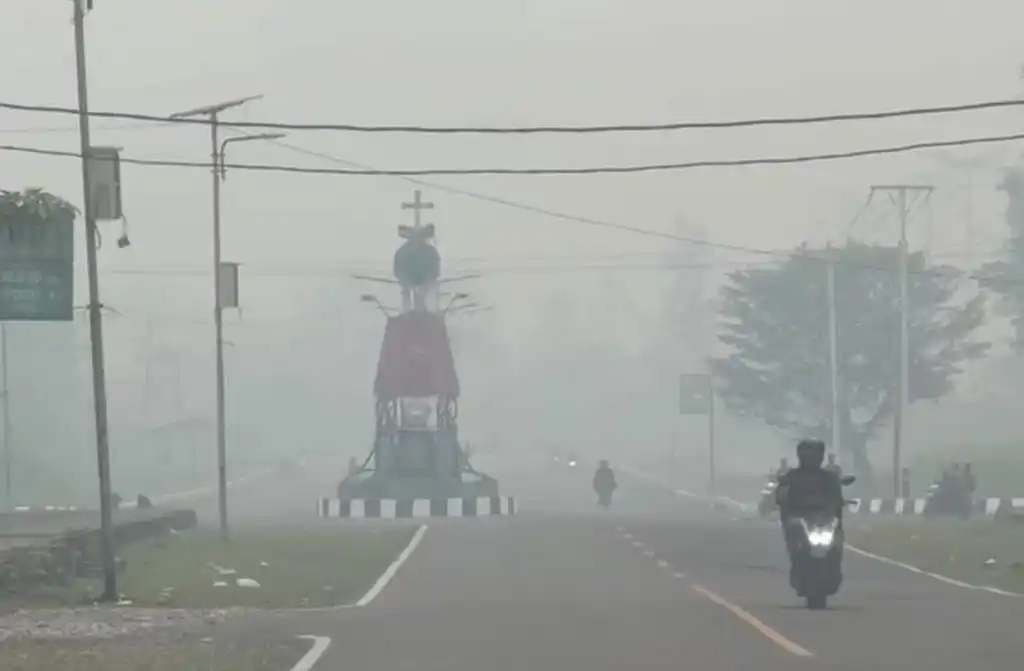 Kabut Asap Karhutla Papua Selatan Masuk Permukiman Yahukimo, Warga Alami ISPA