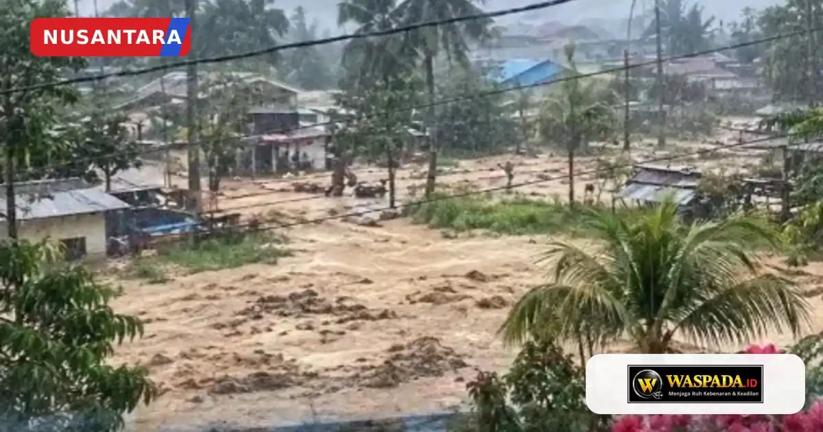 Hujan Lebat Kembali Picu Banjir Bandang di Padang